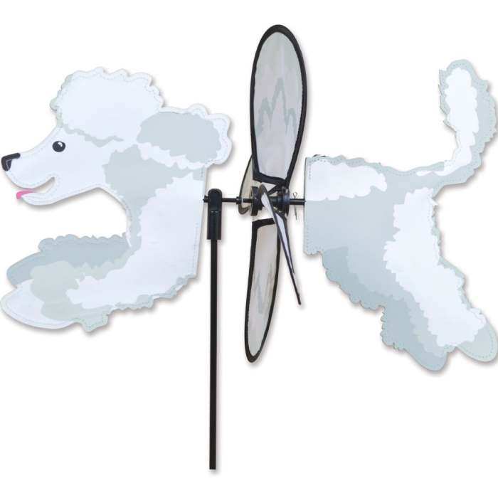 Petite Poodle Wind Garden Spinner